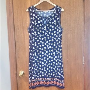 🌿 Max Studio patterned dress size large